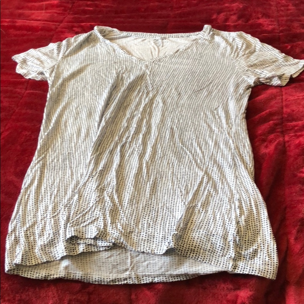 Black and White Poka Dot Tee
